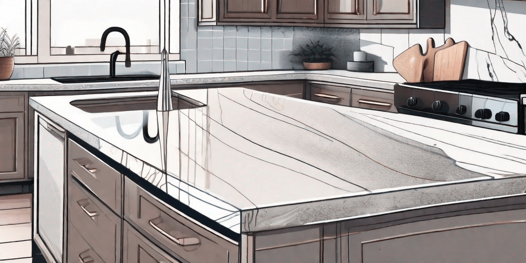 clean quartz countertops