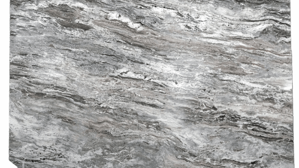 Breaking Wave Blue Grey Brown Marble Slab