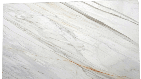 Calacatta Cremo White Cream Grey Marble Slab