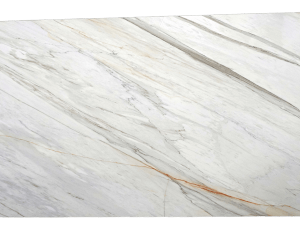 Calacatta Cremo White Cream Grey Marble Slab