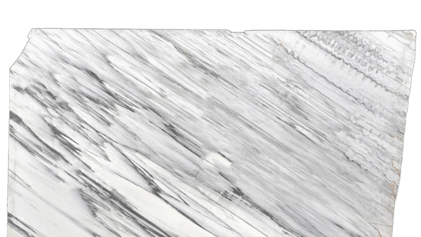 Calacatta Diagonal White Grey Marble Slab 170