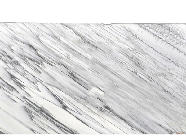 Calacatta Diagonal White Grey Marble Slab 170