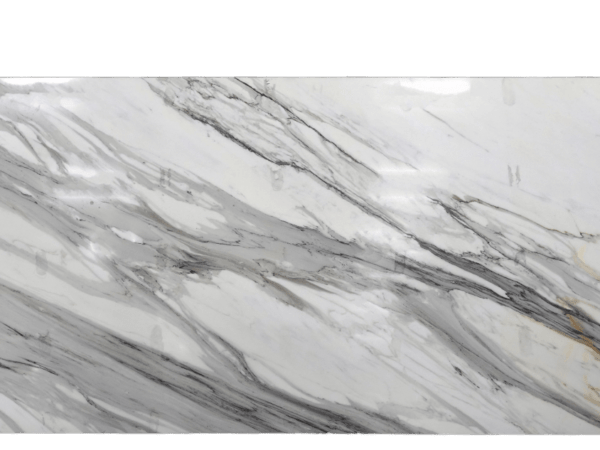 Calacatta Extra Borghini White Gold Grey Marble Slab
