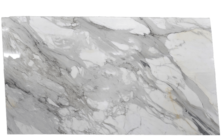 Calacatta Extra Borghini White Gold Marble Slab