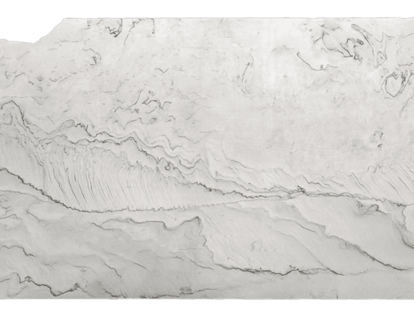 Opus White White Grey Quartzite Slab