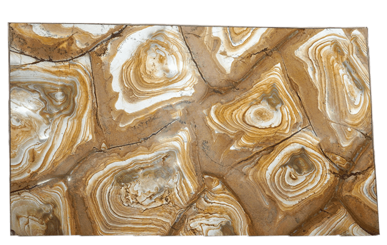 Palomino Beige Brown Granite Slab 346