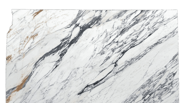 Statuario Corchia White Black Marble Slab