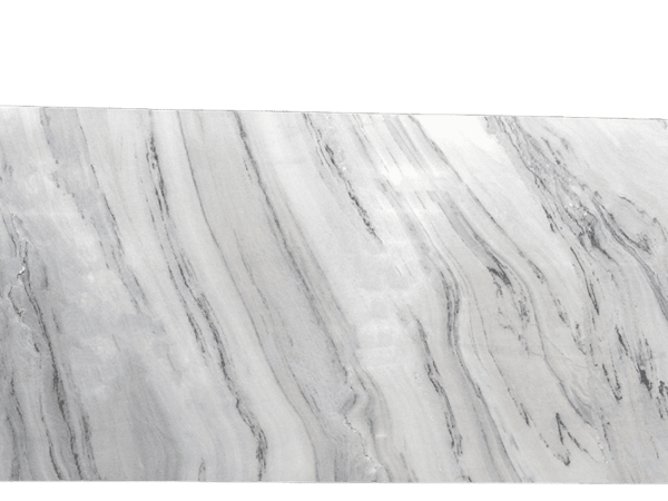 Superlative White Blue Grey Marble Slab