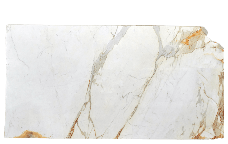 Calacatta Gold White Grey Gold Marble Slab 204