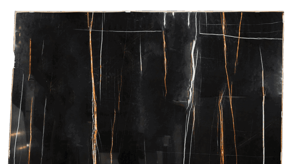 Sahara Noir Black Marble Slab 52