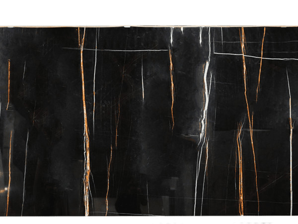 Sahara Noir Black Marble Slab 52