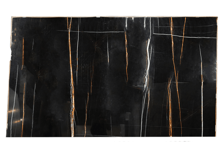 Sahara Noir Black Marble Slab 52