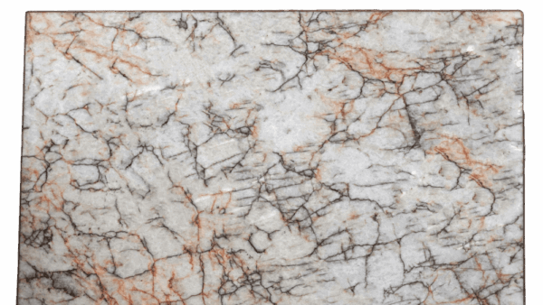 Tropical Cristallo White Blue Orange Quartzite Slab 419