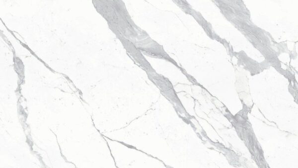 Bianco Statuario Venato Polished Engineered Porcelian Slab 22