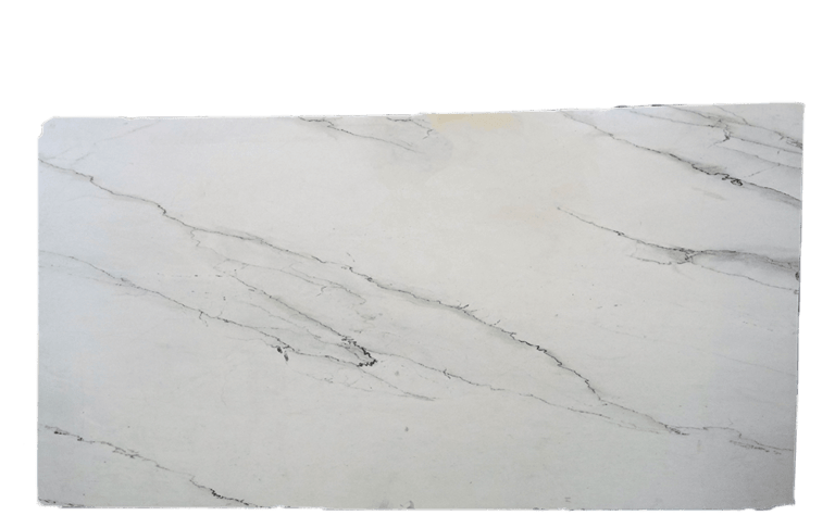 Calacatta Lincoln White Marble Slab 450