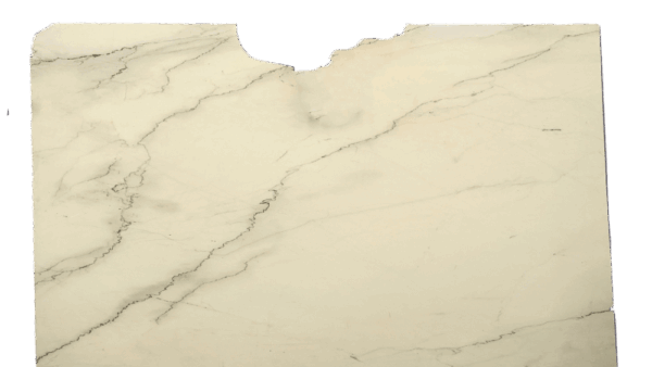 Calacatta Lincoln White Marble Slab 451