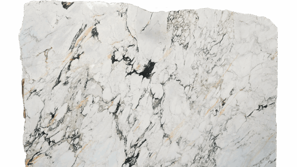 Calacatta Monet White Green Purple Marble Slab 447