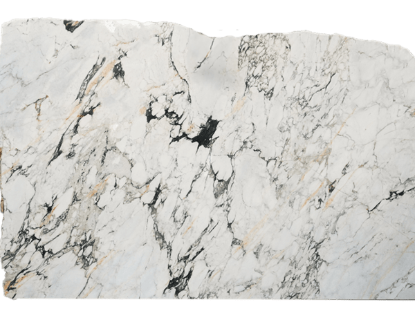 Calacatta Monet White Green Purple Marble Slab 447