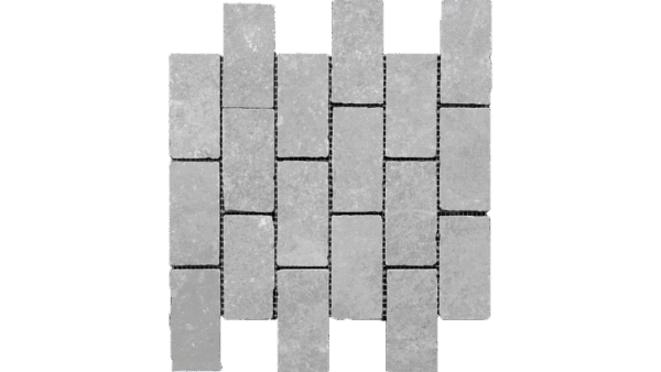 Chateau Gris 2x4 Brick Porcelian Tile Mosaic