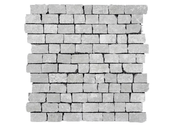 Chateau Gris Petit Mur Mos Porcelian Tile Mosaic