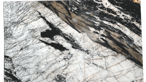 Cristallo Baykal White Black Quartzite Slab 460