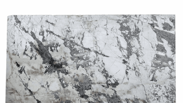 Invisible Grey White Grey Marble Slab 411