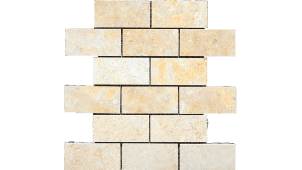 Jerusalem Gold Limestone Honed 2x4 Tile