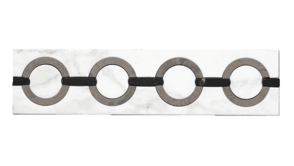 Calacatta Gold Catena Border Tile