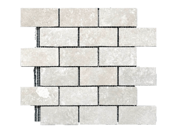 Chateau Beige 2x4 Brick Porcelain Tile