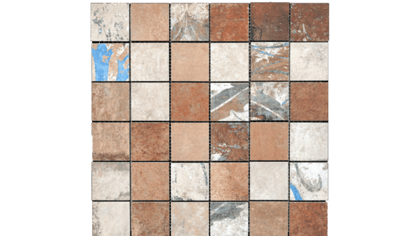 Tagina Il Cotto Natural 2x2 Mosaic Porcelain Tile