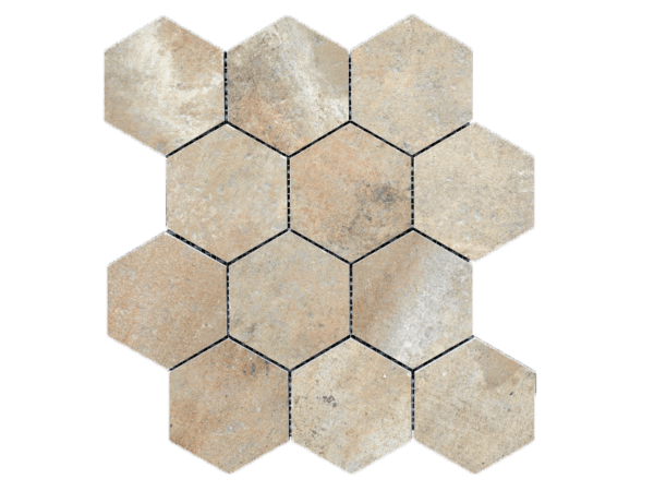 Tagina Il Cotto Natural Hex Porcelain Tile