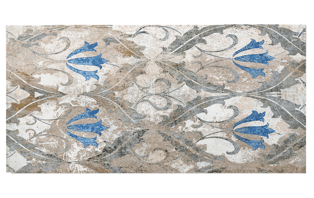 Tagine Il Cotto Clear Painted Decorative Porcelain Tile