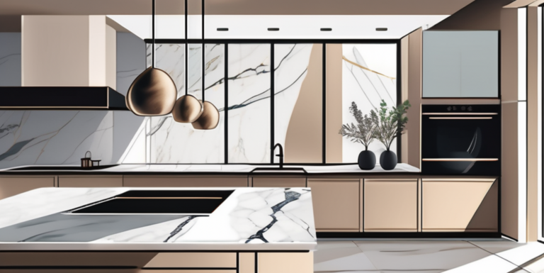 natural stone, kitchen, countertops