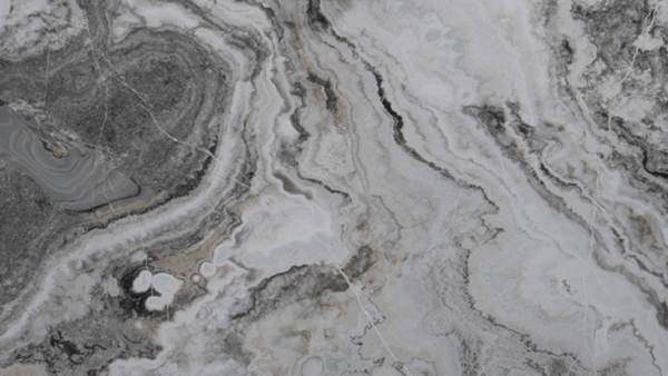 Grey White Onyx Polished