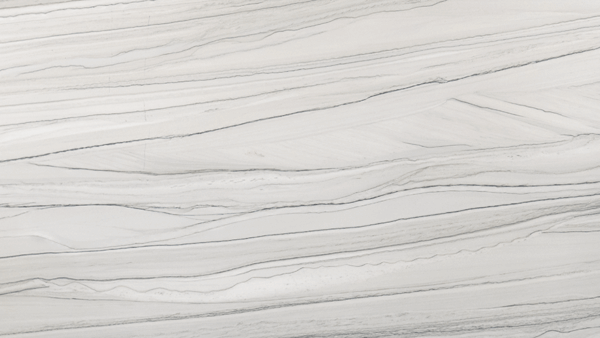 White Chantilly Quartzite Slab Honed