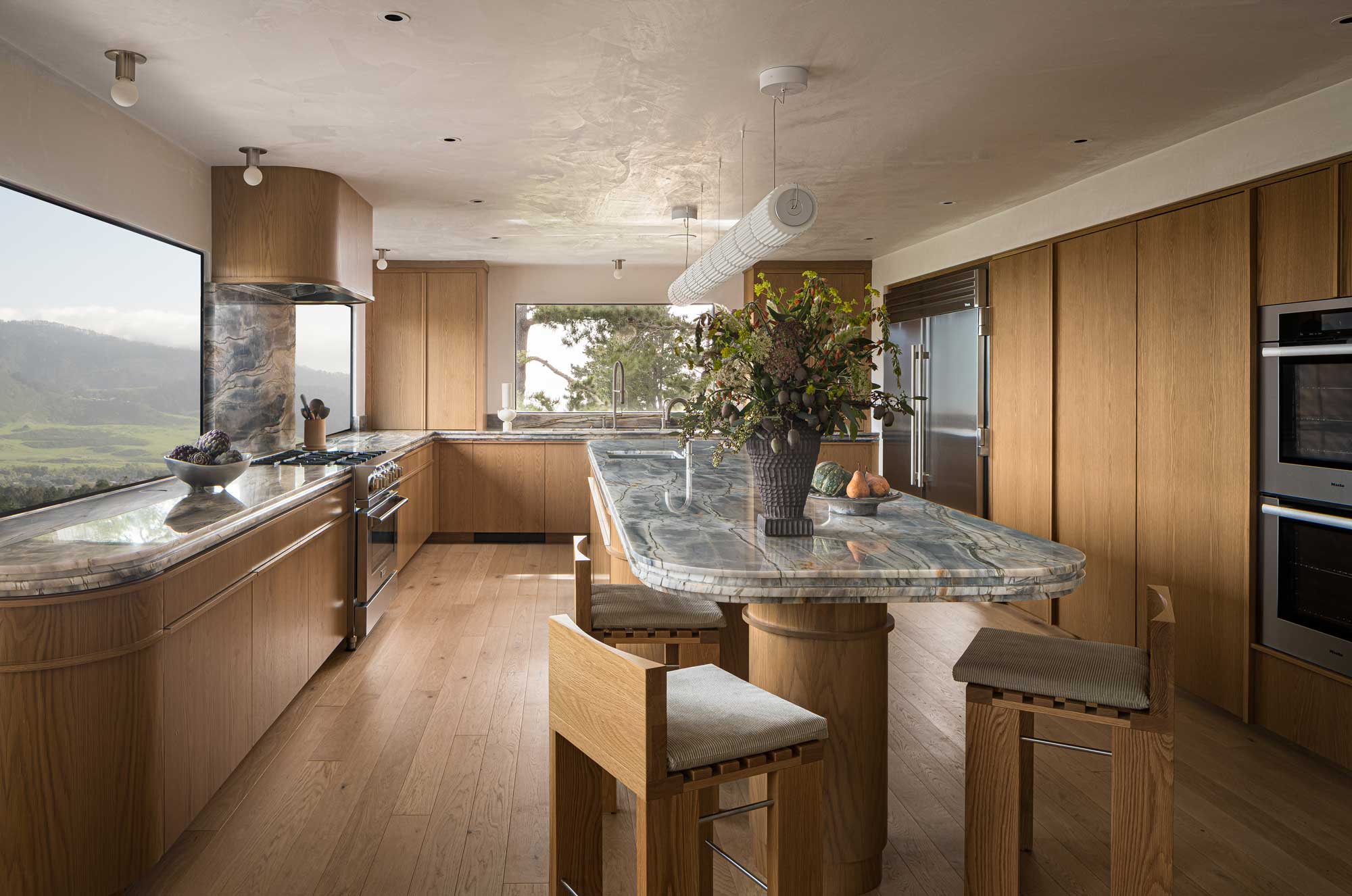 5 Michelangelo Quartzite Kitchen Island And Countertop    Hommeboys   Carmel Views (2)