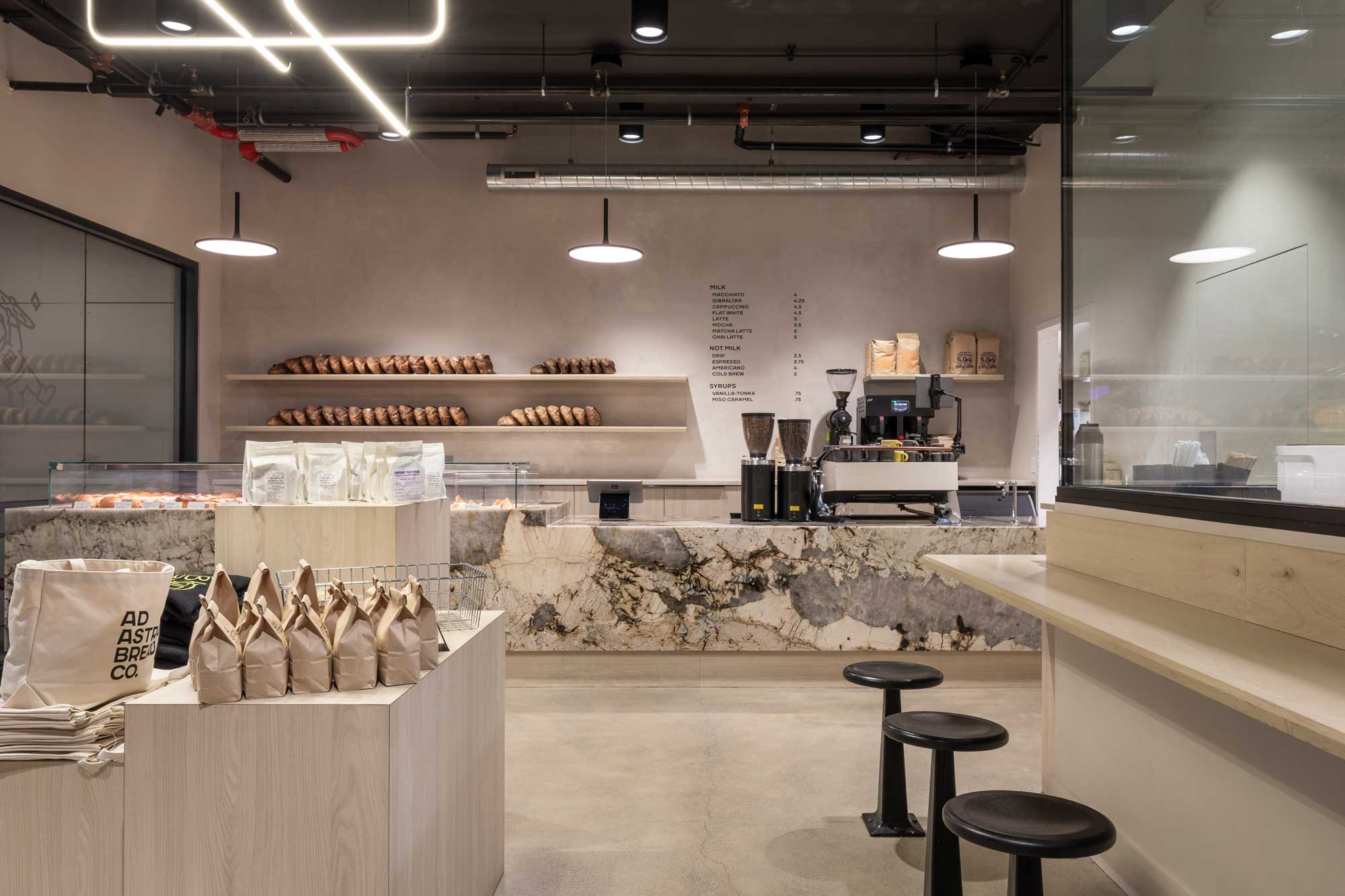 Ad Astra Bread Co   Patagonia Quartzite Countertop (1)