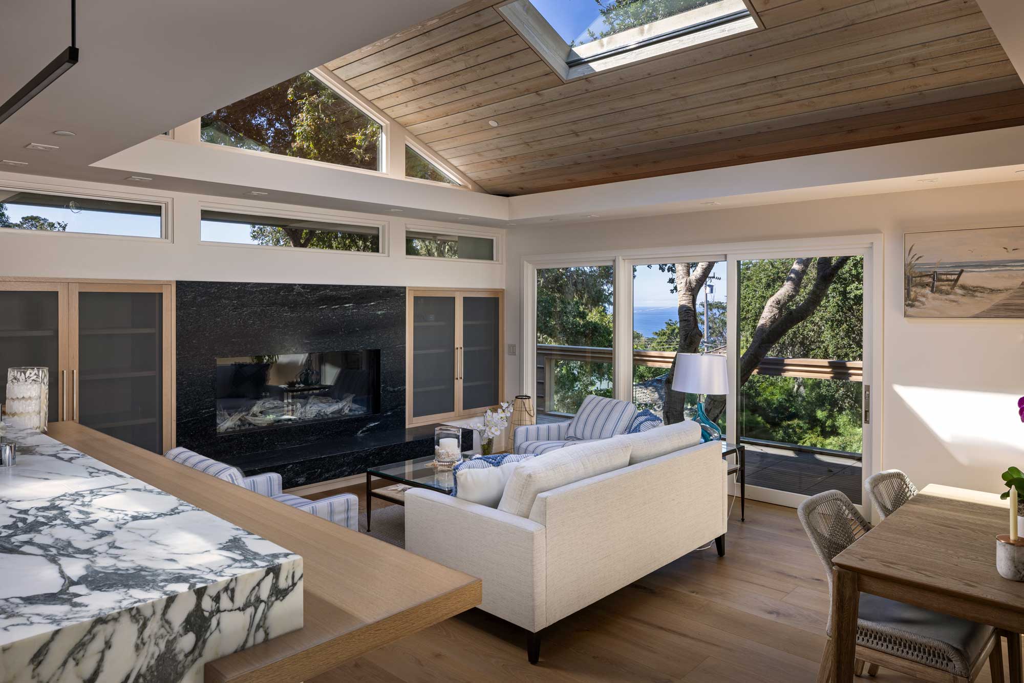 Arabescato Corchia Marble Kitchen Island Soap Stone Fireplace   Feels Wright Carmel Val