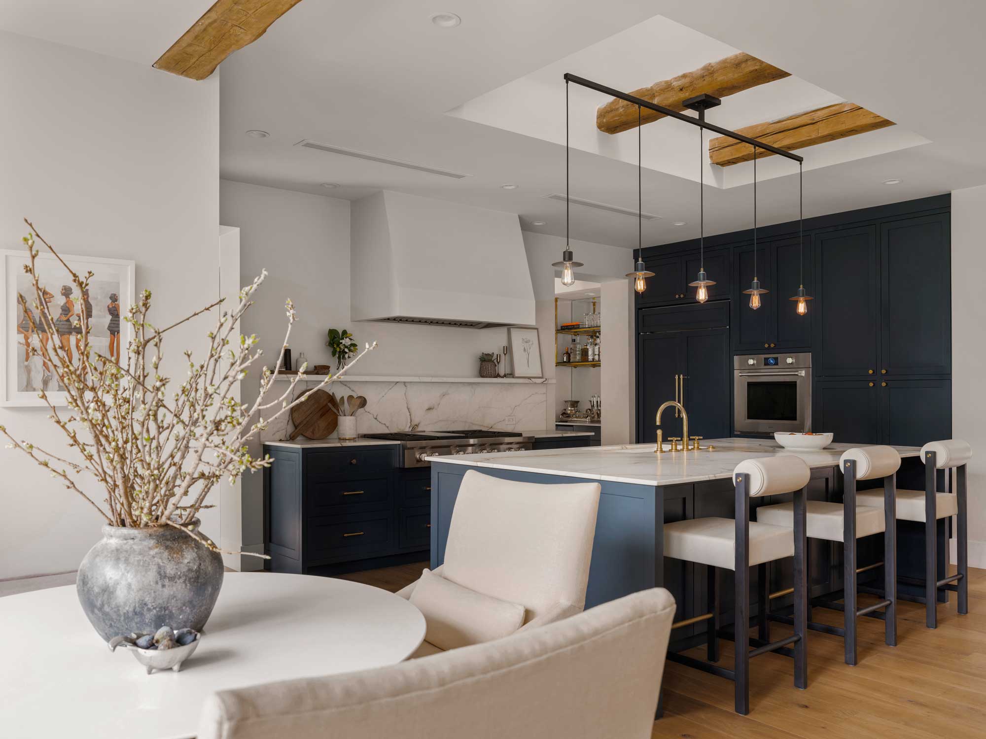 Paonazetto Marble Kitchen Island Counters Backsplash   Hubbard Home (4)