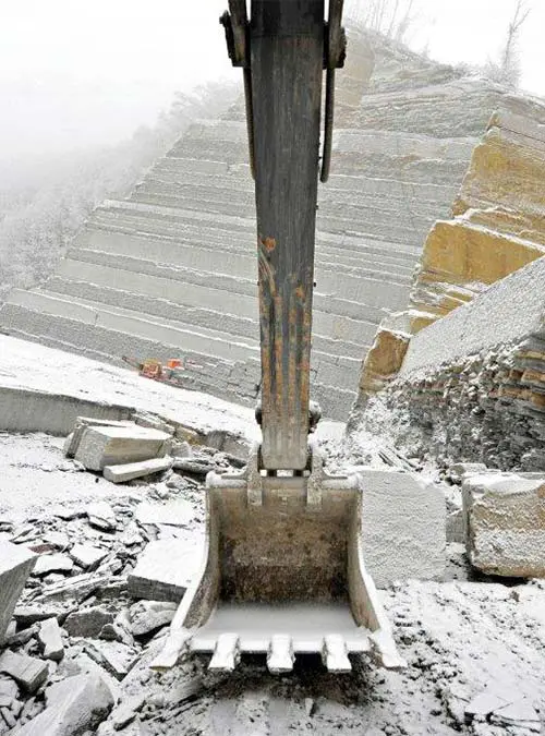 Carmel Stone Imports Excavator