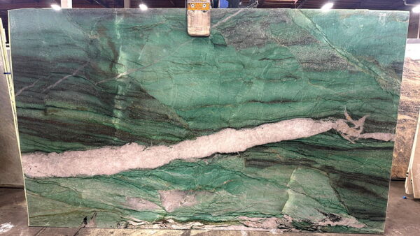 Emerald Polished Quartzite Slab