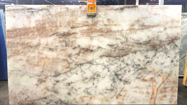 Tropical Blue Cristallo Polished Quartzite Slab