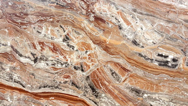 Arabescato Orobico Rosso Polished Marble