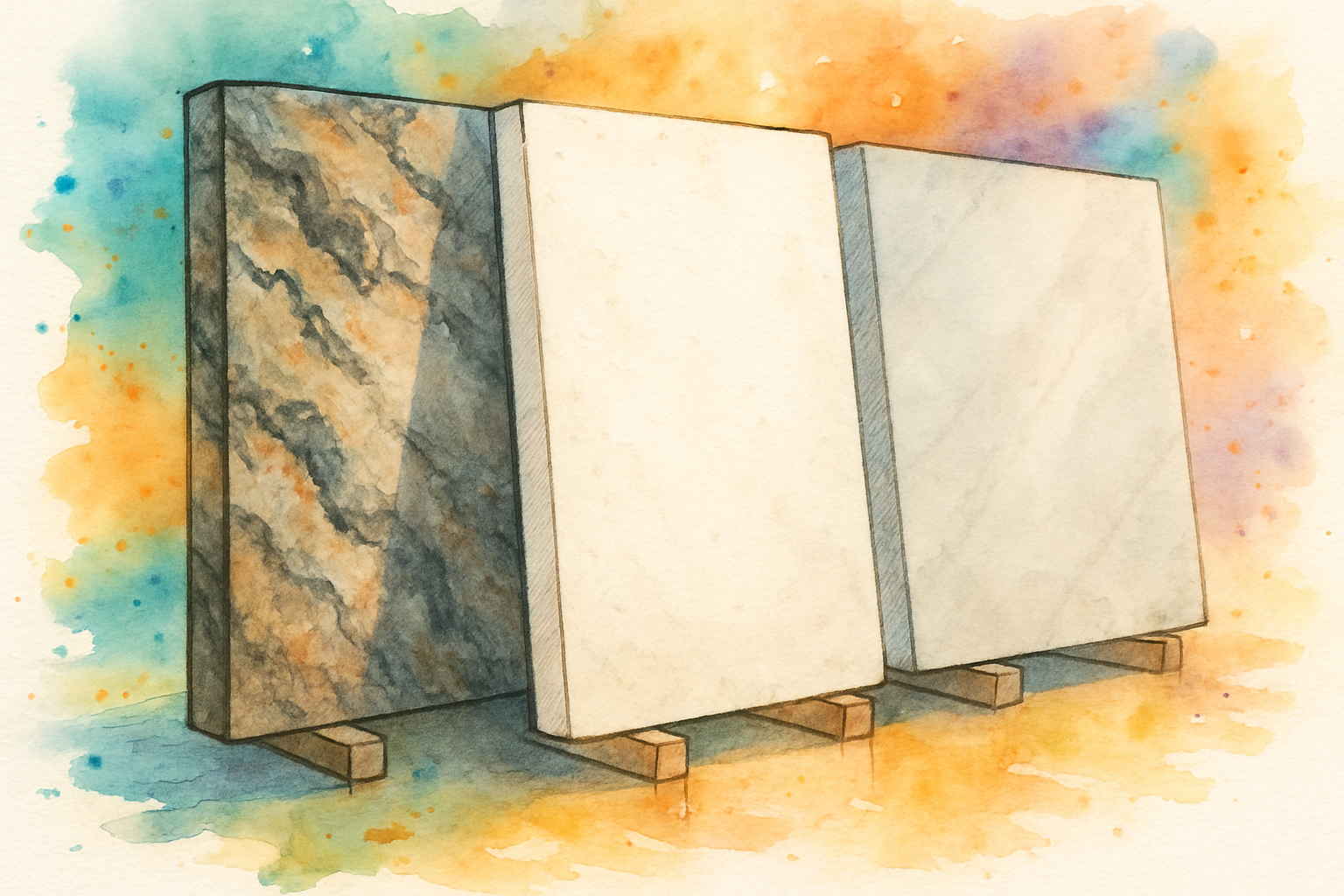 Granite, Quartz, or Porcelain — How Do You Actually Decide?