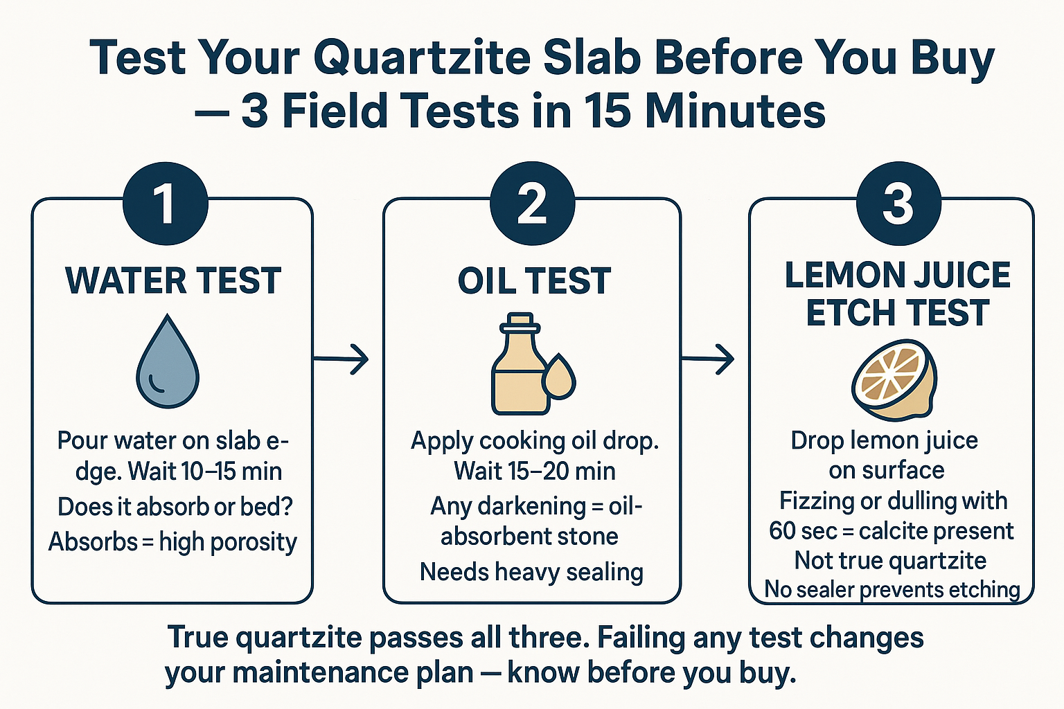 Why Does Brand-New Quartzite Sometimes Stain — and How Do You Prevent It?